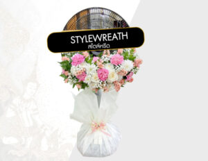 แบบพวงหรีดพัดลม ST 0031