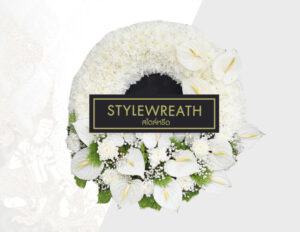Sitemap แผนผังเว็บไซต์ StyleWreath.com สไตล์หรีด บริการพวงหรีด ดอกไม้จัดงานศพ ครบวงจร 16 แบบพวงหรีดดอกไม้สด ST 0075